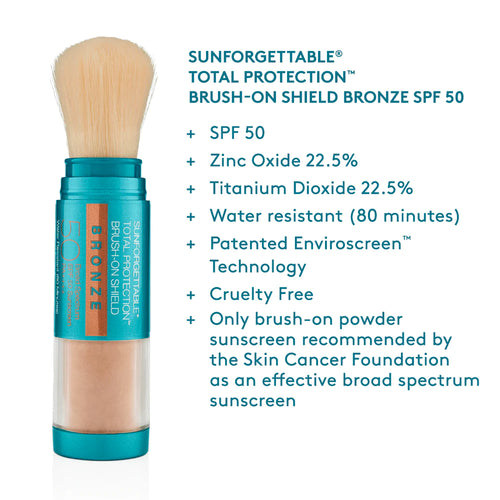 ColoreScience POWDER FORMULA Sunforgettable® Total Protection® Brush-On Shield Bronze SPF 50